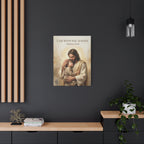 I Am With You Always – Matthew 28:20 Matte Canvas, Stretched