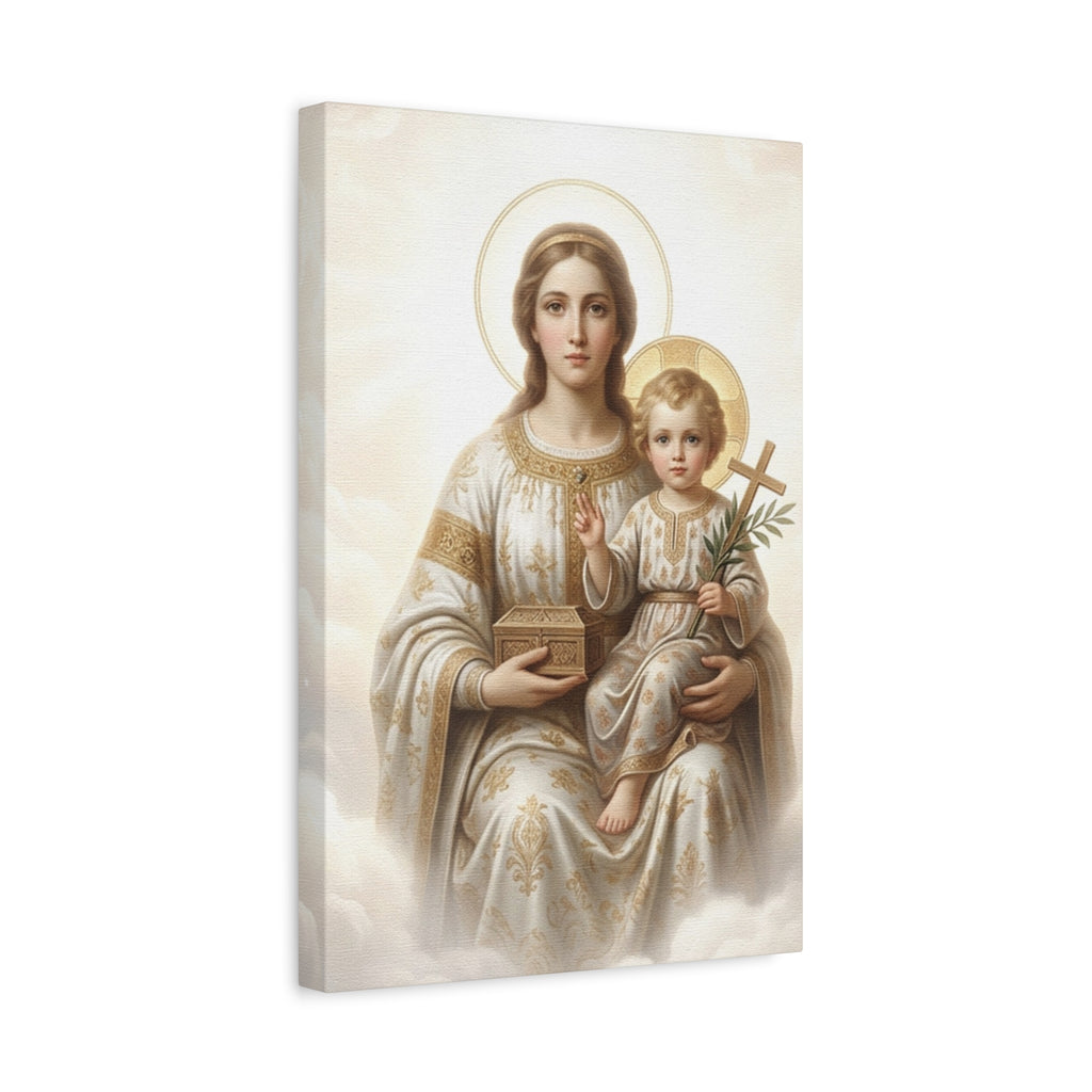 Madonna of Divine Light Matte Canvas, Stretched