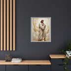 Embrace of Heaven Matte Framed Canvas