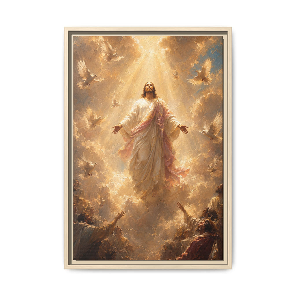 The Ascension of Glory Matte Framed Canvas