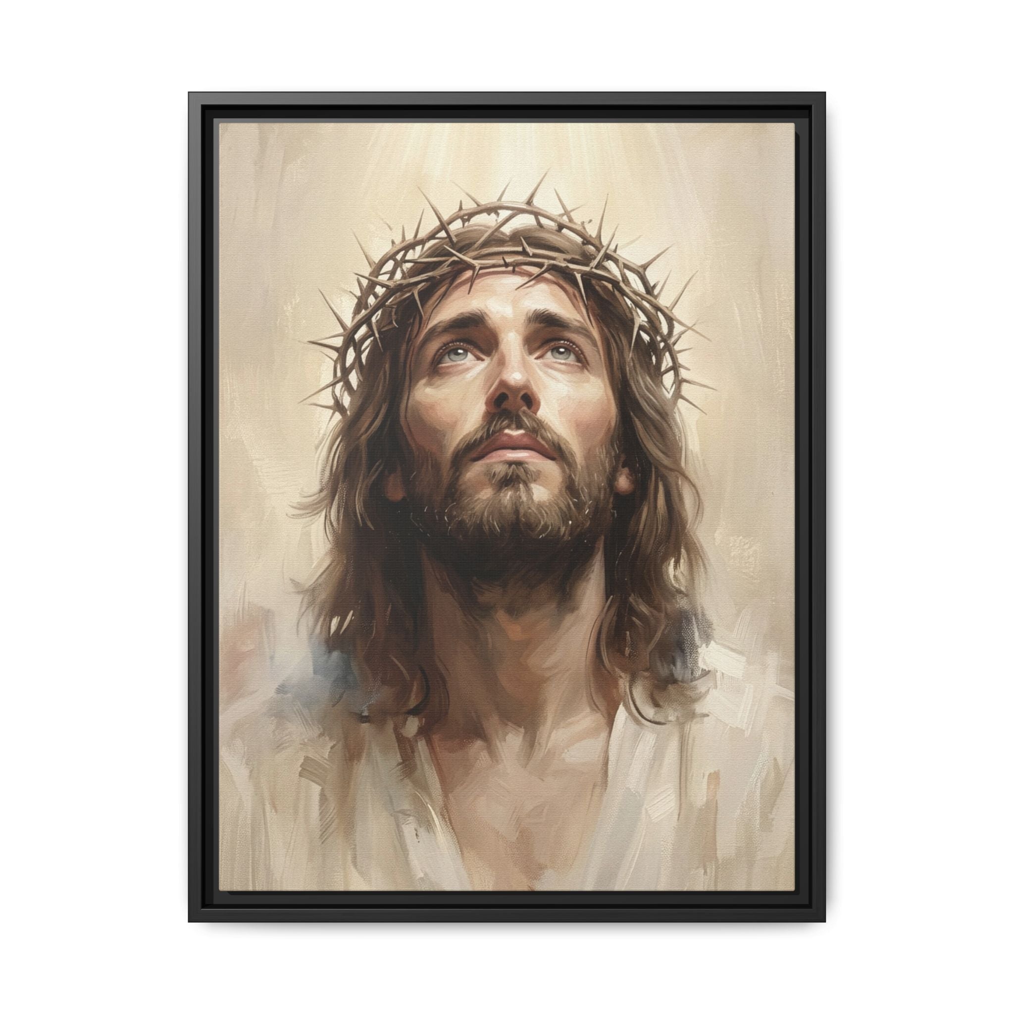 Crowned in Glory Matte Framed Canvas