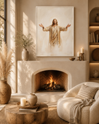 Come Unto Me Matte Framed Canvas
