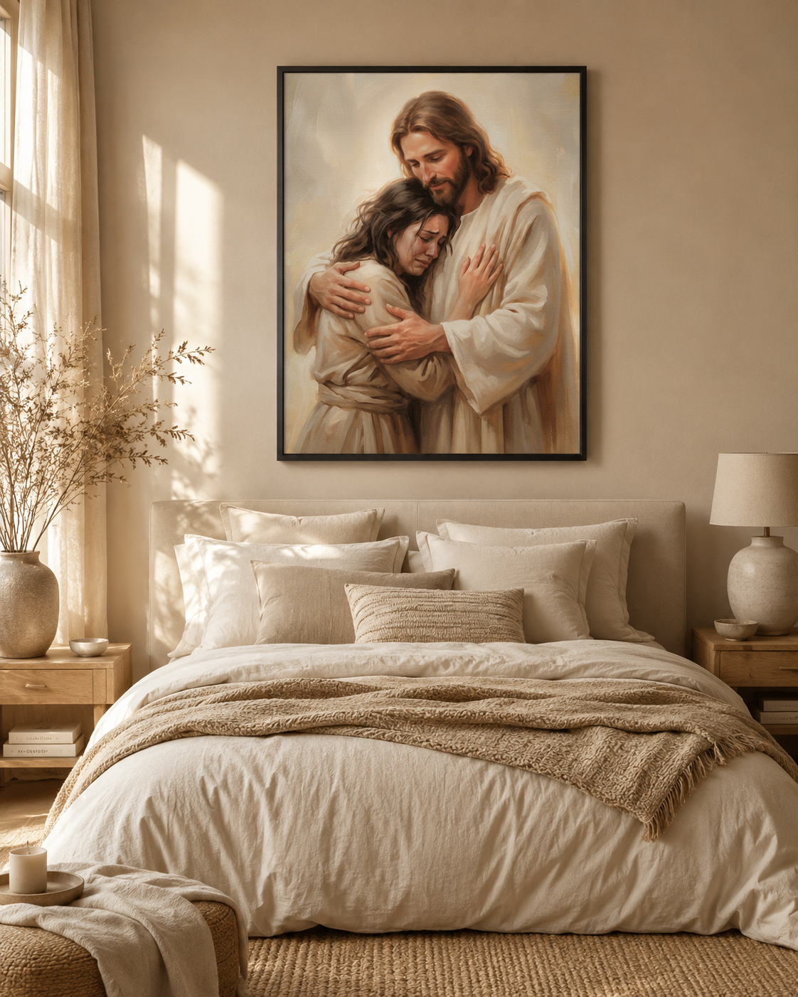 Held by Grace Matte Framed Canvas Secondary image