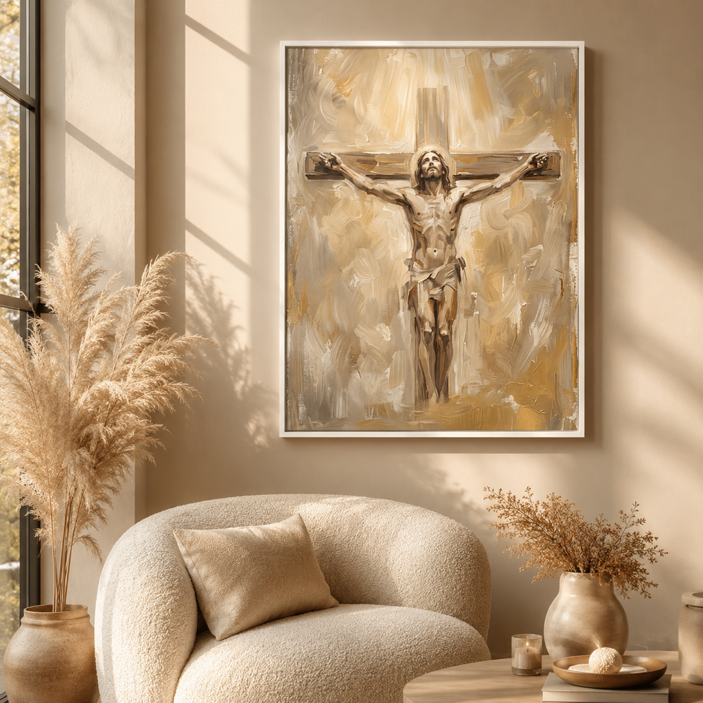 The Ultimate Sacrifice Matte Framed Canvas