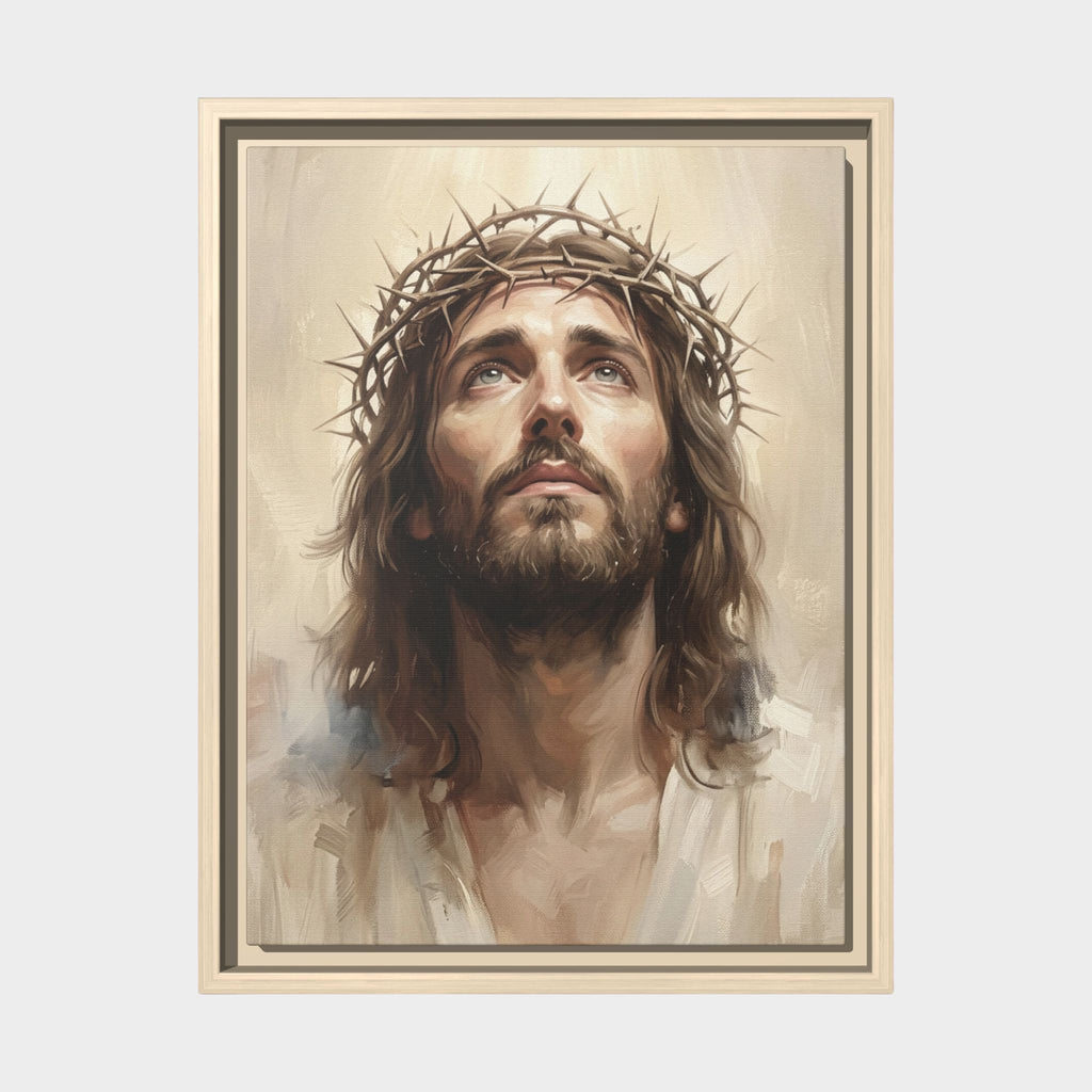Crowned in Glory Matte Framed Canvas