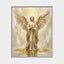 Celestial Warrior Matte Framed Canvas