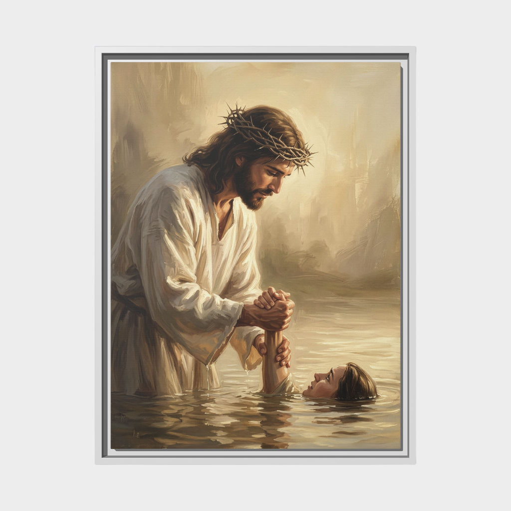 Lifted by Faith Matte Framed Canvas