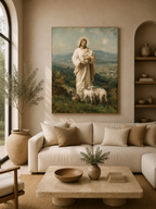 The Good Shepherd Matte Canvas, Stretched