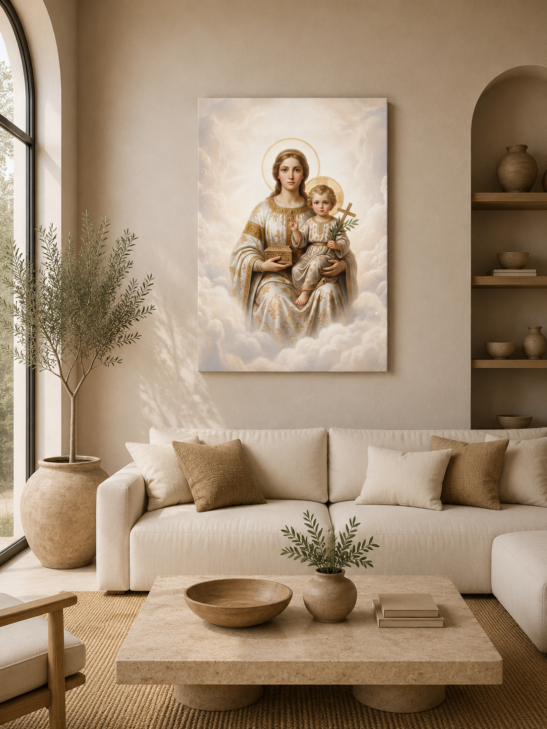 Madonna of Divine Light Digital Print Secondary image