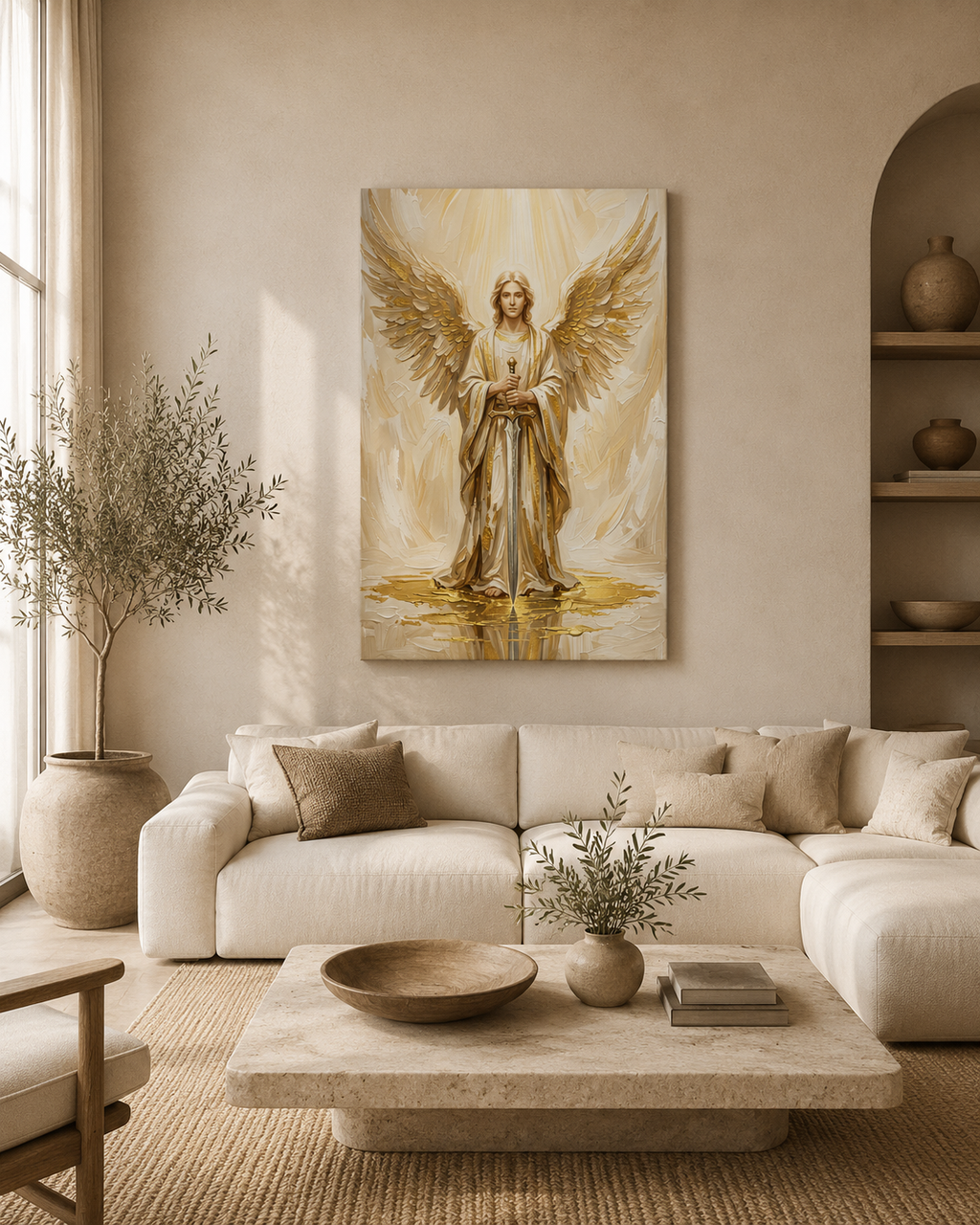 Celestial Warrior Digital Print
