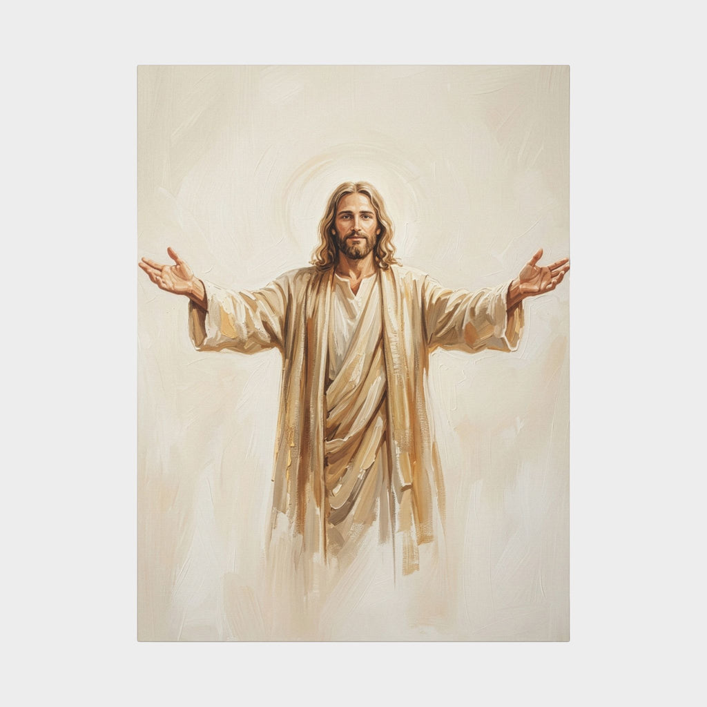 Come Unto Me Matte Canvas, Stretched